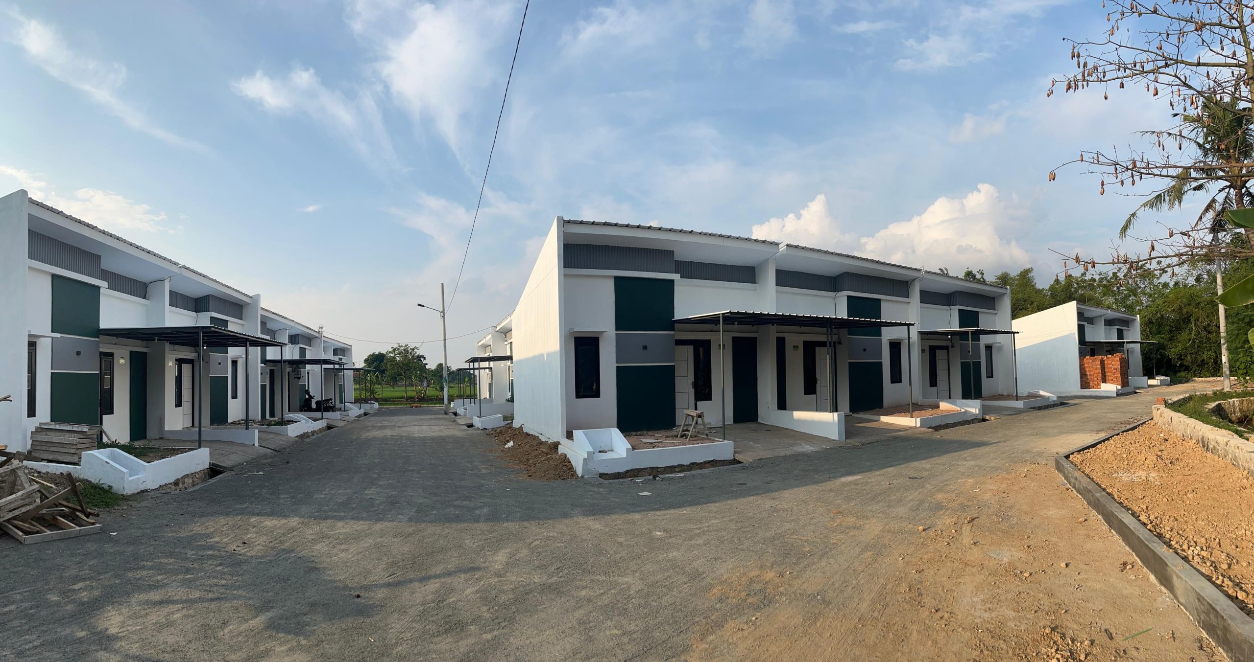 Contoh rumah jadi Citra Pesona Wanasaba, Cirebon